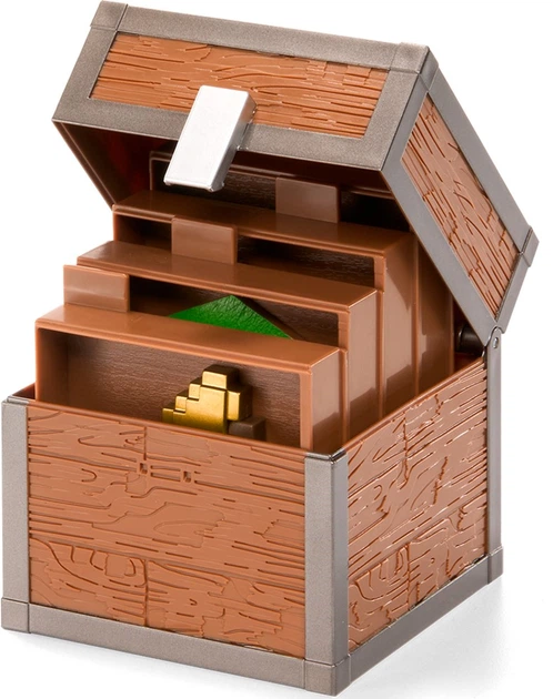 Gadżet z gry Noble MINECRAFT Loot Chest Równiny 10 cm NN3495 (849421009779) - obraz 2