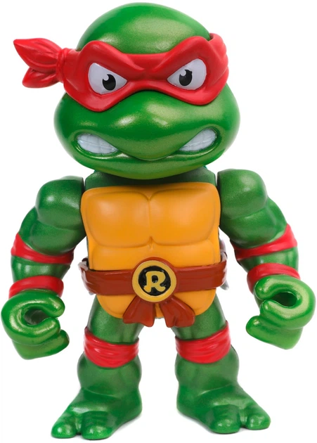 Figurka metalowa Jada Wojownicze Żółwie Ninja 4 Raphael 10 cm 253283001 (4006333071171) - obraz 3
