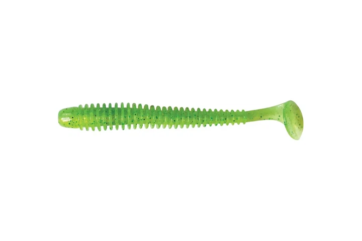Силикон Keitech Swing Impact 2.5"/ 10шт, цвет: 424 lime chartreuse (4305518424) - Фото 1 Силикон Keitech Swing Impact 2.5"/ 10шт, цвет: 424 lime chartreuse (4305518424) - изображение 1