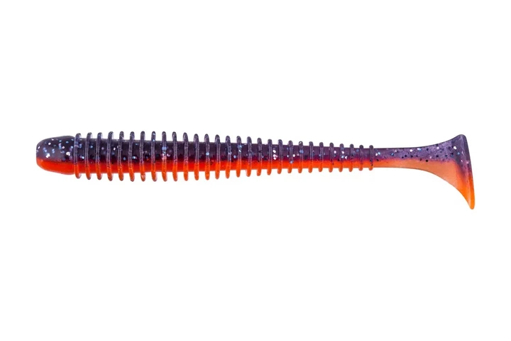 Силикон Keitech Swing Impact 4"/ 8шт, цвет: pal#09 violet fire (4305521909) - Фото 1 Силикон Keitech Swing Impact 4"/ 8шт, цвет: pal#09 violet fire (4305521909) - изображение 1