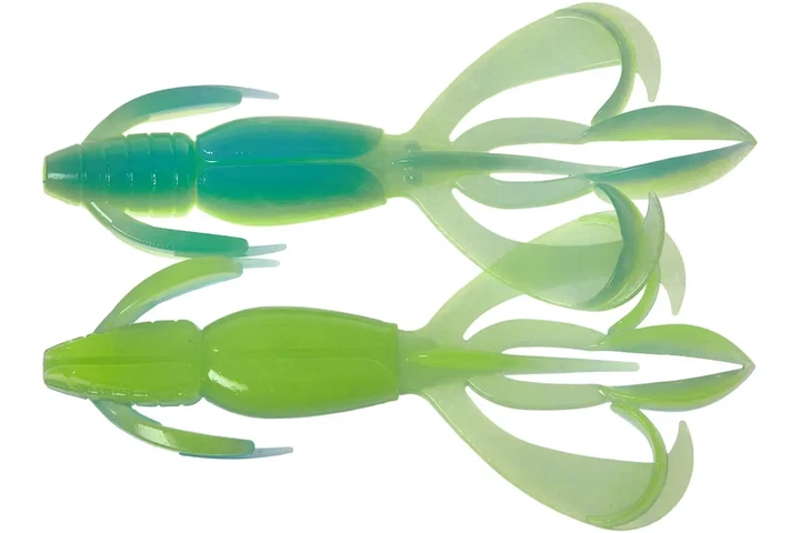 Силікон Keitech Crazy Flapper 2" (8 шт/уп), колір: PAL#03 Ice Chartreuse (4305564903) - Фото 1 Силікон Keitech Crazy Flapper 2" (8 шт/уп), колір: PAL#03 Ice Chartreuse (4305564903) - зображення 1
