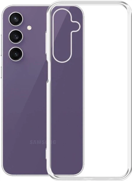 Etui plecki 3MK Clear Case na Samsung S24 FE Transparent (5903108583978) - obraz 2