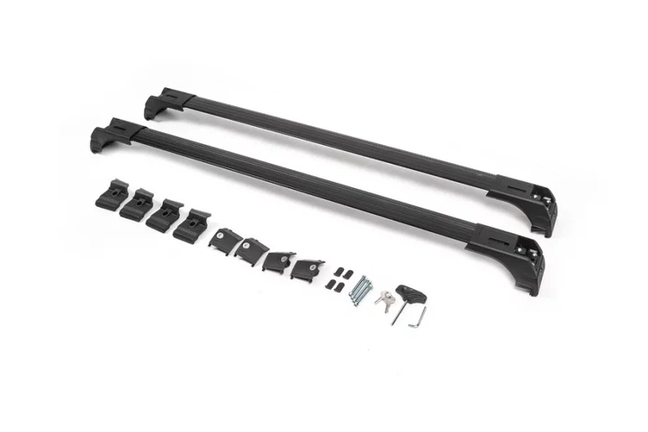 Багажник Skybar V2 120 см (2 шт) Черный для BMW X4 G02 2018- гг, Поперечины для BMW X4 G02 - изображение 3