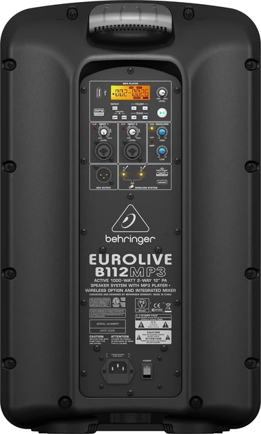 Акустична система Behringer Eurolive B112MP3 (27000322) - зображення 3
