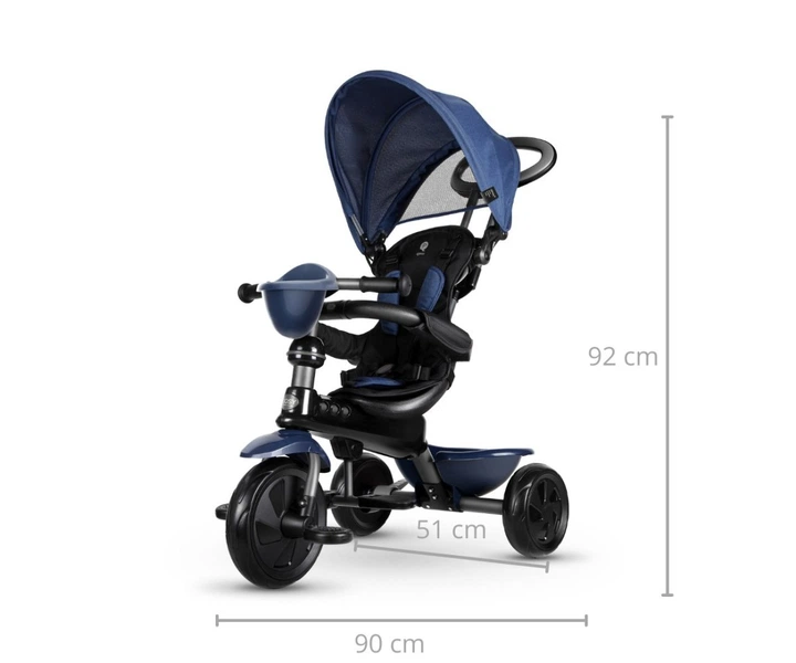 Велосипед триколісний Qplay Cosy Blue (5061047480397) - зображення 5