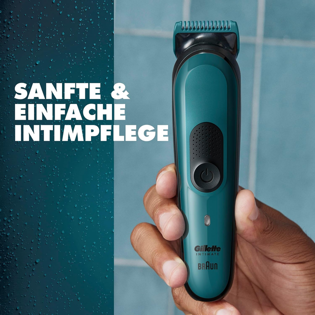 Водонепроницаемый триммер для интимной зоны Gillette Intimate i3 (триммер, 1 насадка-гребень) - изображение 6