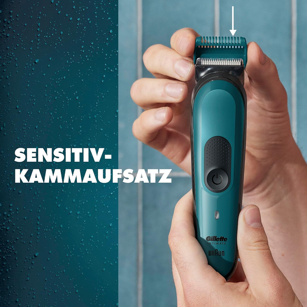 Водонепроницаемый триммер для интимной зоны Gillette Intimate i3 (триммер, 1 насадка-гребень) - изображение 7