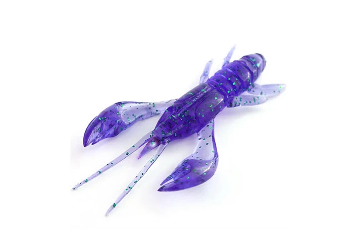 Силікон FishUP Real Craw 2"/ 7шт, колір: 060 Dark Violet/Peacock & Silver (4307508060) - Фото 1 Силікон FishUP Real Craw 2"/ 7шт, колір: 060 Dark Violet/Peacock & Silver (4307508060) - зображення 1