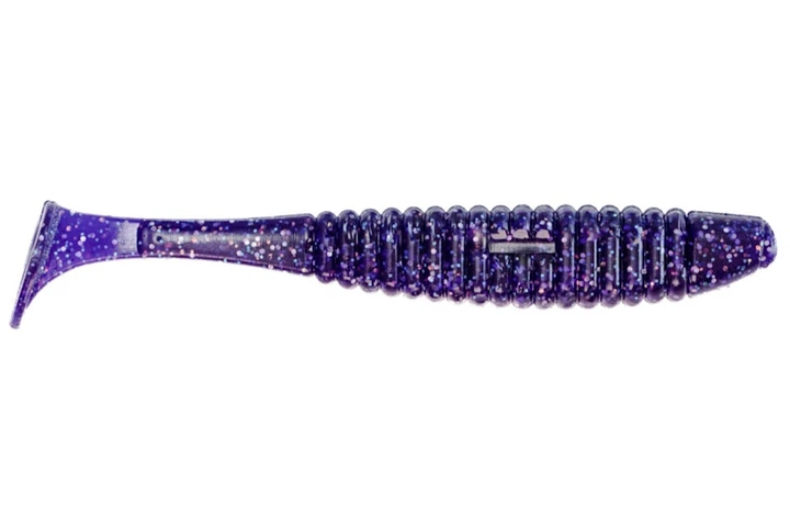 Силикон Angry Baits Shiner 4" (4шт/уп), цвет: 03 Violet UV (4332006007) - Фото 1 Силикон Angry Baits Shiner 4" (4шт/уп), цвет: 03 Violet UV (4332006007) - изображение 1