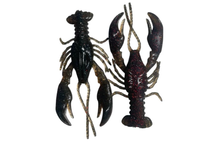 Силикон Angry Baits Kraken 3.6" (4шт/уп), цвет: 52 Red Craw Dad UV (4332008009) - Фото 1 Силикон Angry Baits Kraken 3.6" (4шт/уп), цвет: 52 Red Craw Dad UV (4332008009) - изображение 1