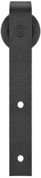 Система для розсувних дверей Springos HA5000 183 см barn door з декоративними фурнітурами, напрямна до 100 кг Чорна (5907719420349) - зображення 5