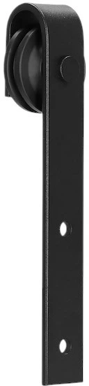 Система для розсувних дверей Springos HA5000 183 см barn door з декоративними фурнітурами, напрямна до 100 кг Чорна (5907719420349) - зображення 6