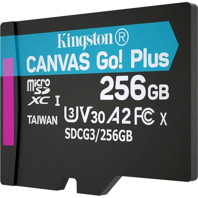Картка пам'ятi KINGSTON 256Gb SDCG3/256GB - изображение 3