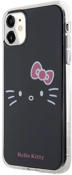 Etui plecki Hello Kitty IML Kitty Face do Apple iPhone 11 Black (HKHCN61HKHLK) - obraz 2