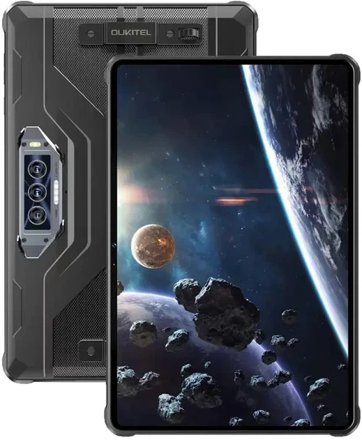 Планшет Oukitel Pad RT8 6/256Gb 4G Black Global version - Фото 2 Планшет Oukitel Pad RT8 6/256Gb 4G Black Global version - изображение 2