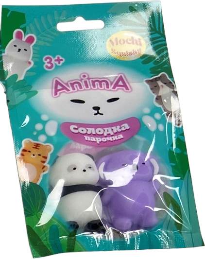 Набір іграшок-антистрес Monster Gum mochi squishy Солодка парочка