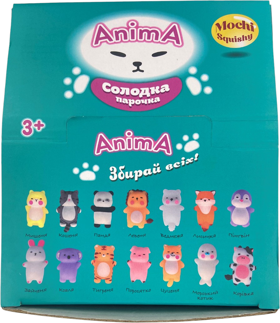 Набор игрушек-антистресс Monster Gum mochi squishy Сладкая парочка в ассортименте (6906231357866) - изображение 13