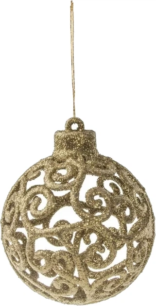 Набір ялинкових кульок Springos CA0122 6/4/3 см 101 шт. (5907719410753) - зображення 4