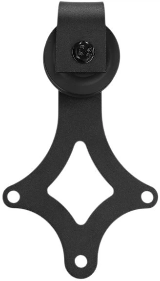 Система для розсувних дверей Springos HA5002 183 см barn door з декоративними фурнітурами, напрямна до 100 кг Чорна (5907719420363) - зображення 6