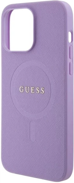 Панель Guess Saffiano MagSafe для Apple iPhone 15 Pro Purple (3666339155926) - зображення 6