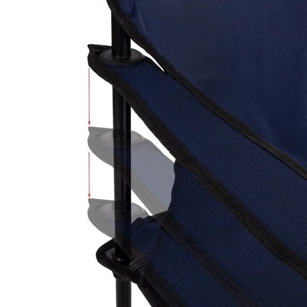 Krzesło turystyczne składane wędkarskie Springos CS0003 granatowe (5907719406213) - obraz 7