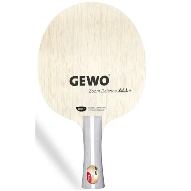 Ракетка для настільного тенісу Gewo Zoom Balance ALL, Neoflexx 48.0 + 45.0, ST, бежевий - Фото 1 Ракетка для настільного тенісу Gewo Zoom Balance ALL, Neoflexx 48.0 + 45.0, ST, бежевий - изображение 1