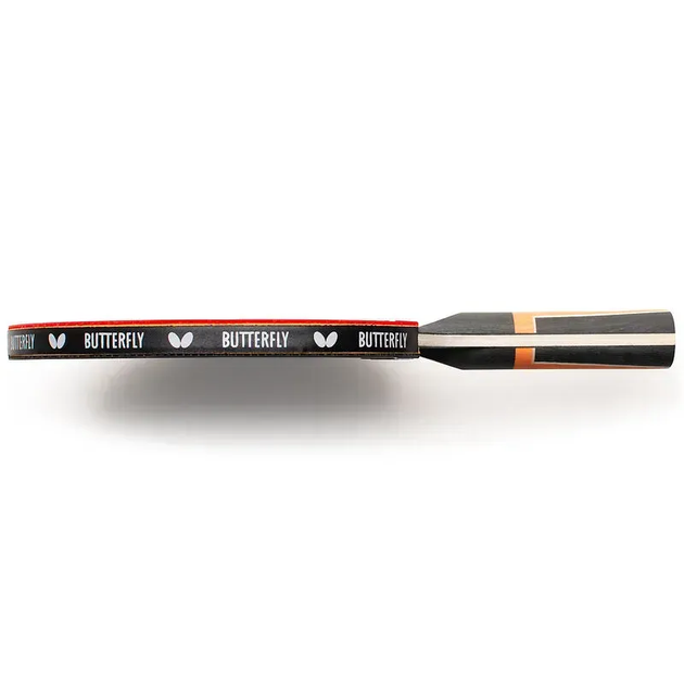 Ракетка для настільного тенісу Butterfly Timo Boll Comfort FL, чорно-червона - изображение 2