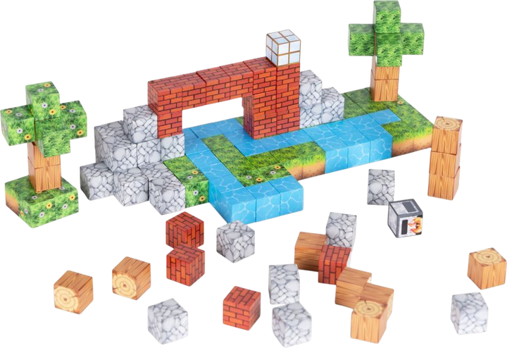 Klocki magnetyczne ModernHome by Multistore 119 elementów HC737468 (5905817008407) - obraz 2