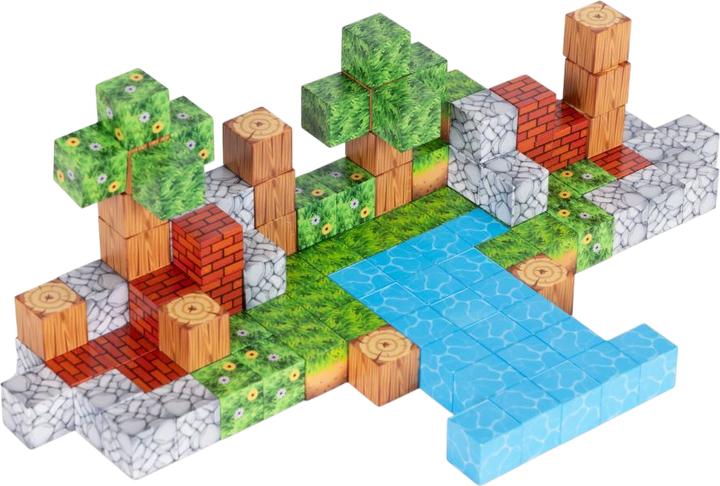 Klocki magnetyczne ModernHome by Multistore 119 elementów HC737468 (5905817008407) - obraz 3