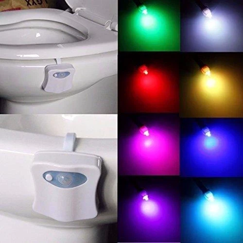 Светодиодная LED подсветка Light Bowl для унитаза с датчиком движения - изображение 6