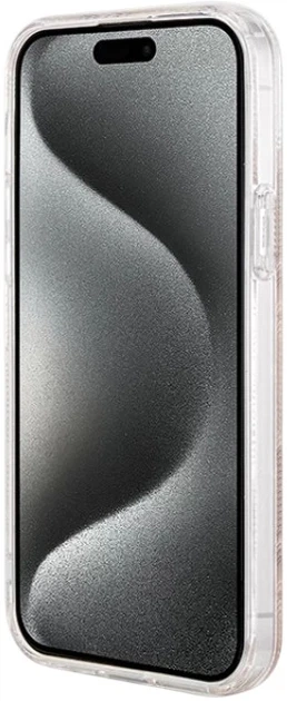 Панель Guess IML GCube MagSafe для Apple iPhone 15 Plus/14 Plus Brown (3666339222130) - зображення 5