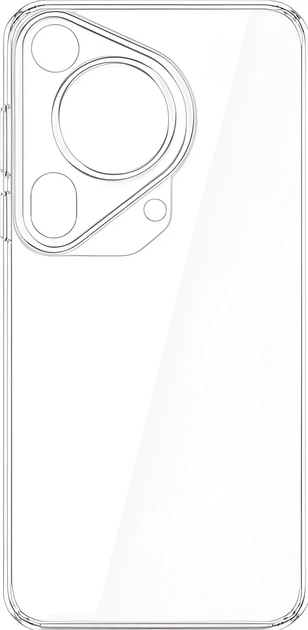 Etui plecki 3MK Clear Case na Huawei Pura 70 Ultra Transparent (5903108569804) - obraz 1