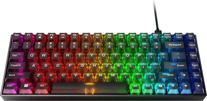 Klawiatura przewodowa Lenovo Legion K510 Mini Pro Gaming Keyboard USB (GY41Q32362) - obraz 4