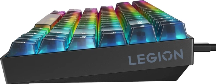 Klawiatura przewodowa Lenovo Legion K510 Mini Pro Gaming Keyboard USB (GY41Q32362) - obraz 8