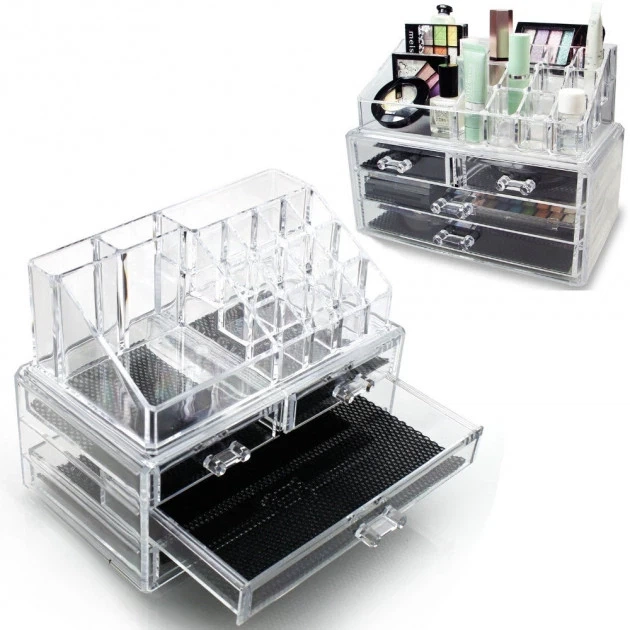 Органайзер Cosmetic Storage Box для косметики и аксессуаров настольный - изображение 4