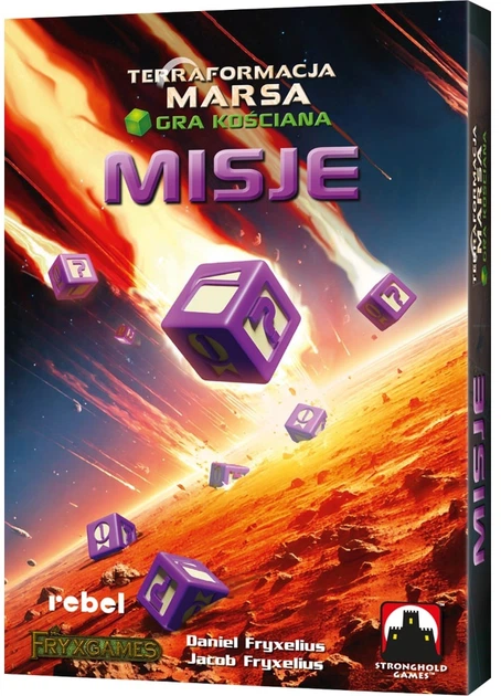 Dodatek do gry planszowej Rebel Terraformacja Marsa: Gra kościana - Misje (edycja polska) (5906954790699) - obraz 1