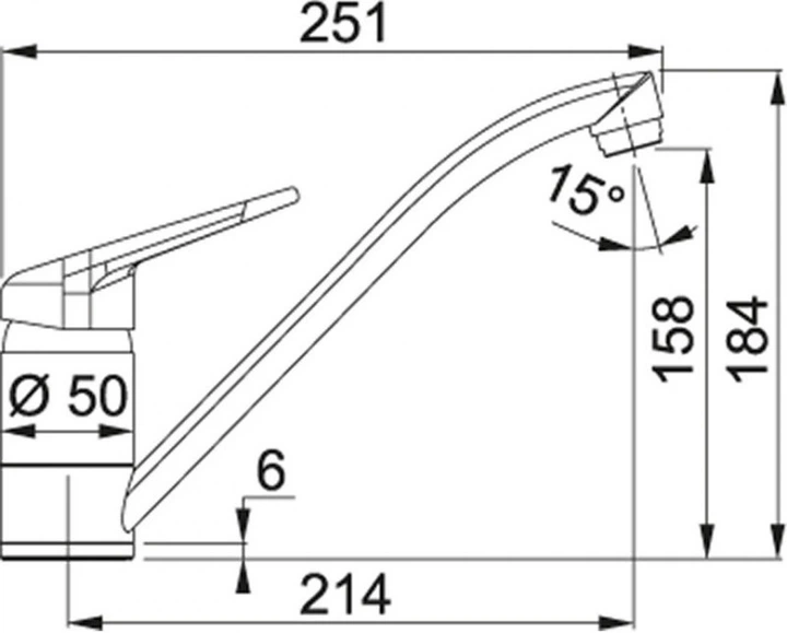 Bateria kuchenna Franke Novara Plus 115.0470.654 - obraz 2