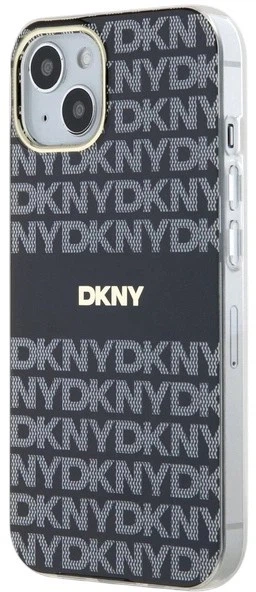 Панель DKNY IML Mono & Stripe MagSafe для Apple iPhone 15 Plus / 14 Plus Black (3666339268107) - зображення 2