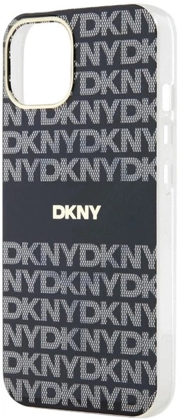 Панель DKNY IML Mono & Stripe MagSafe для Apple iPhone 15 Plus / 14 Plus Black (3666339268107) - зображення 5
