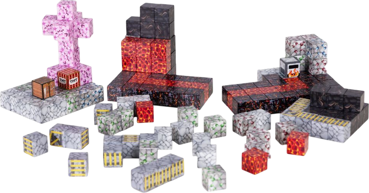 Klocki magnetyczne ModernHome by Multistore 160 elementów HC740669 (5905817008346) - obraz 4