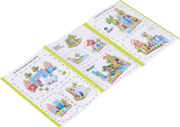 Klocki magnetyczne ModernHome by Multistore 88 elementów HC737473 (5905817008414) - obraz 5