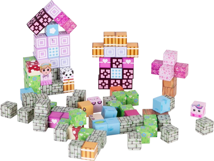 Klocki magnetyczne ModernHome by Multistore 113 elementów HC740662 (5905817008360) - obraz 4