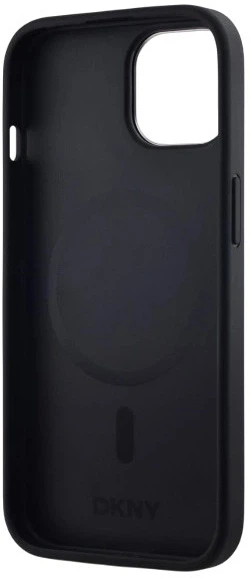 Панель DKNY Plain Logo MagSafe для Apple iPhone 15 Plus Black (3666339260125) - зображення 6