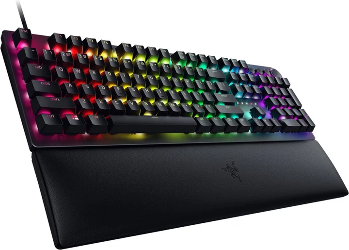 Klawiatura przewodowa Razer Huntsman V2 Clicky Optical Purple Switch USB Black (RZ03-03931200-R3N1) - obraz 2