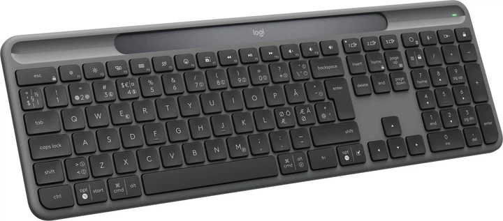 Klawiatura bezprzewodowa Logitech K980 Signature Slim Solar+ Nordic Bluetooth (920-013762) - obraz 3