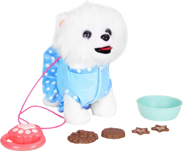 Інтерактивна собачка ModernHome by Multistore ходить на повідку та виляє хвостом HC750206-8 (5905817011674) - зображення 2