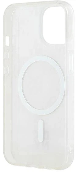 Etui DKNY IML Checkered Mono Pattern & Printed Stripes MagSafe do Apple iPhone 15 / 14 / 13 Pink (3666339269074) - obraz 6