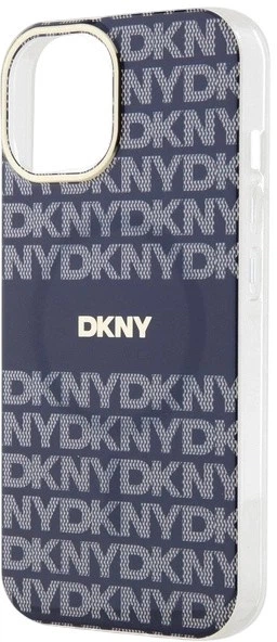 Панель DKNY IML Mono & Stripe MagSafe для Apple iPhone 15 / 14 / 13 Blue (3666339267810) - зображення 5