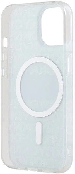 Панель DKNY IML Mono & Stripe MagSafe для Apple iPhone 15 / 14 / 13 Blue (3666339267810) - зображення 6