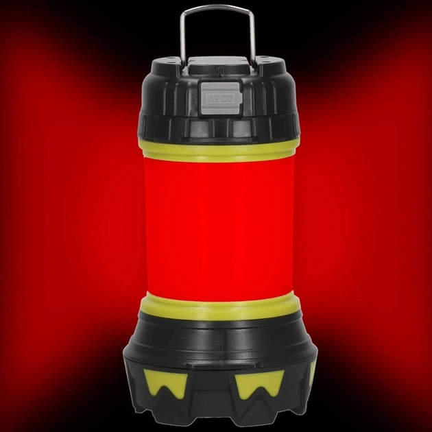 Ліхтар акумуляторний багатофункціональна Springos CS0125 з функцією powerbank (5907719479743) - зображення 4